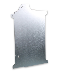 Sheet metal partition for nest C2+ HD Step XL